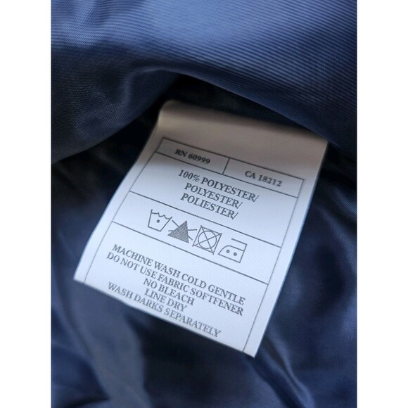 Antigua UNC Tar Heels Mens Hooded Insulated XL Jacket NWT Blue North Carolina - Picture 10 of 11